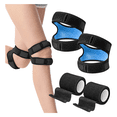 thumbnail image 4 of 2pzs Rodilleras Deportivas Ajustable Soporte Rodilla+vendaje Eo Safe Imports Color Negro, 4 of 5