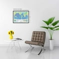 thumbnail image 5 of HISTORIX 2006 World Map of Volcanoes Poster Wall Art Print, 18 x 24 Inch, 5 of 7