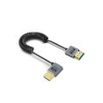 thumbnail image 4 of Spring 8K HDMI 2.1 Cable 48Gbps Quite Fast Transmission for Gaming and Home Theater Coiled Extension Spiral Cord, 4 of 11