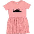 thumbnail image 3 of Inktastic New York Skyline Girls Toddler Dress, 3 of 5