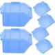 thumbnail image 4 of 6 cajas de plástico para estanterías anidadas, cajas de almacenamiento para estanterías anidadas, cajas de ferretería, 4 of 7