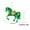 A, variant on RXIRUCGD Festive 2D Acrylic Christmas Pony Ornament - Holiday Tree Decoration with Detailed Design - Charming Winter Themed Home Decorations