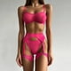 thumbnail image 5 of Gibobby Ropa interior mujer sexy Camisón de encaje para mujer, lencería sexy de encaje para novia(Rosa caliente, CH), 5 of 5