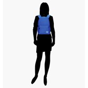 K-Cliffs Unisex Classic Water Resistant School Backpack in Royal Blue, Teen-Adult