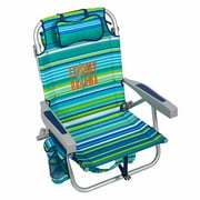 Tommy Bahama Beach Chair 2-pack Green Stripes