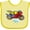 Banana, variant on Inktastic Crotch Rocket Motorcycle Boys or Girls Baby Bib