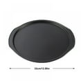 thumbnail image 2 of Round Pizza Baking Tray Carbon Steel Non-Stick Tray Pizza Baking Pan for Oven Baking Supplies - 12.5 inches, 2 of 3