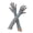 Light Blue, variant on Seamless Stretchable Gloves with Color Changing Nails Long Fingernails Cosplay Gloves For Cold Weather And Themed Event