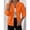 Orange, variant on Lightweight Cable Knit Women's Bomber Jacket Zip Up Cardigan Long Sleeve Casual Textured Sweater Outerwear Cozy Fall Winter Fashion Jacket with Pockets (S-XXL)