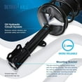 thumbnail image 5 of Detroit Axle - AWD Front Passenger Side Strut w/Coil Spring Assembly Replacement for 2001-2005 Toyota RAV4, 5 of 7