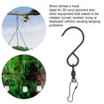 thumbnail image 4 of Clips De Gancho De Viento De 20 Piezas Spinner S, Ganchos De Campanas De Porche, Vientos Colgantes De Rotación De 360 ​​​​grados Clips Duales, Hilanderos De Vientos Con Tacos De, 4 of 7