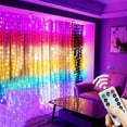 thumbnail image 5 of Guirnalda de luces LED para fiestas, 3 m, 4 m, 6 m, para dormitorio, decoración navideña, boda, vacaciones, luces para exteriores, 8 modos, USB, 5 of 5