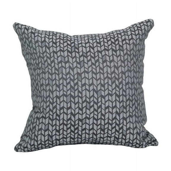 Blazing Needles 9910-S1-ID-082 17 in. Jacquard Throw Pillows with Inserts, Banyan Timber