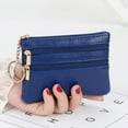 thumbnail image 2 of GASTROPOD Womens Wallet Small Womens Wallet Faux Leather Card Holder for Women with Keychain Blue, 2 of 4
