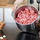 thumbnail image 5 of Fiudx Picadora de Carne de Acero Inoxidable, Alta Capacidad para Carne y Verduras, Control de Velocidad Versátil, Perfecta para Salchichas y Hamburguesas Caseras, Herramienta de Cocina Duradera, Tama, 5 of 6
