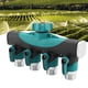 thumbnail image 2 of Conector de manguera de 4 vías de 3/4", divisor de agua para jardín, adaptador de grifo, válvula de cierre de manguera, 2 of 11