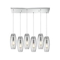 thumbnail image 2 of Elk Menlow Park 6 Light Pendant in Polished Chrome 60054-6RC, 2 of 2