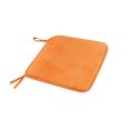 thumbnail image 2 of Square Seat Cushion with Ties 15.7" Soft Polyester Pad Comfortable Dining & Kitchen Chair Pillow for Home Seating, 2 of 5