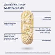 Ritual Women’s 50+ Daily Multivitamin - Folate, DHA - Vegan - 60 Capsules - 30 Servings