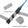 thumbnail image 3 of Anti Slip Sweatband Absorbent PU Tennis Badminton Racket Grip Tape, Gray 4 Pack, 3 of 6