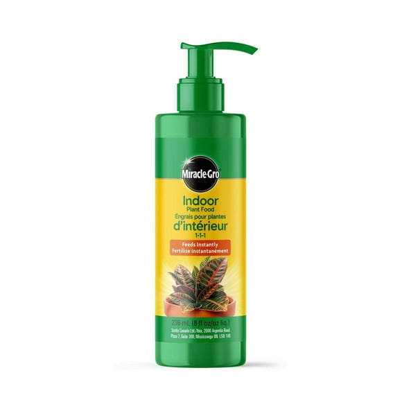 Miracle-Gro Engrais pour plantes d’intérieur 1-1-1 236mL