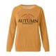 thumbnail image 5 of Sudadera Para Mujer, Tops de Otoño de Acción de Gracias, Camiseta Holgada Estampada A La Moda, Blusa de Manga Larga, Tops Casuales de Cuello Redondo Odeerbi  ODB183343, 5 of 5