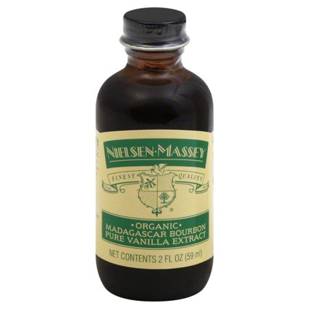 Nielsen-Massey Organic Fairtrade Madagascar Bourbon Pure Vanilla Extract, 2 oz