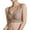 Grey, variant on Black Womens Daily Solid Comfortable Sport Bra Breast Cup Underwear