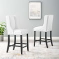 thumbnail image 7 of Baron Counter Stool Faux Leather Set of 2, 7 of 7