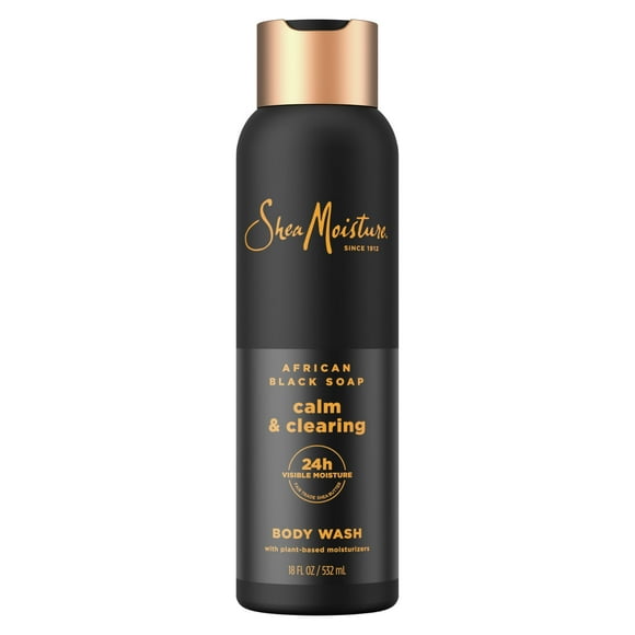Jabón negro africano SheaMoisture Body Wash, 532 ml, 24 horas