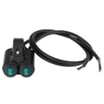 thumbnail image 3 of Motorcycle ON OFF, 22mm Universal Motorcycle Handlebar Headlight Brake Fog Lights Horn Dual Button Switch Model A, 3 of 8