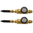 thumbnail image 1 of 2X Helium Tank Latex Balloon Inflator Regulator with Gauge for G5/8 Tank Valves, 1 of 5