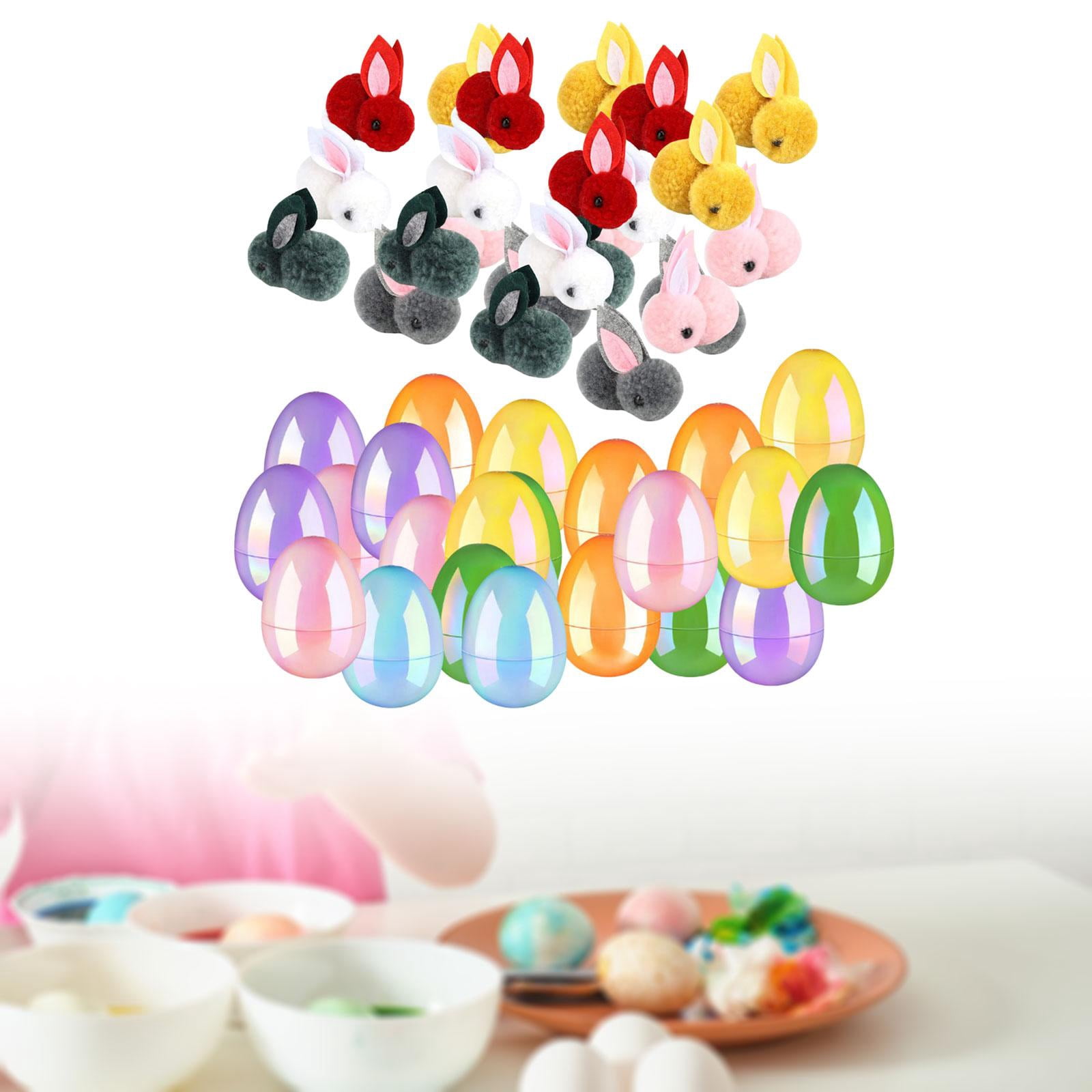Sharprepublic Colorful Easter Eggs Inside Toys Easter Basket Fillers for Adults Kids Teens 24 Eggs