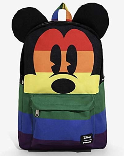 rainbow disney backpack