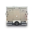 thumbnail image 5 of GOEASY VEHICLE Gender-Separated Double-Stall Portable Bathroom Trailer Mobile Restroom with Stairs Outdoor Event Wedding Festival Construction Site Sanitation Unit, 5 of 6