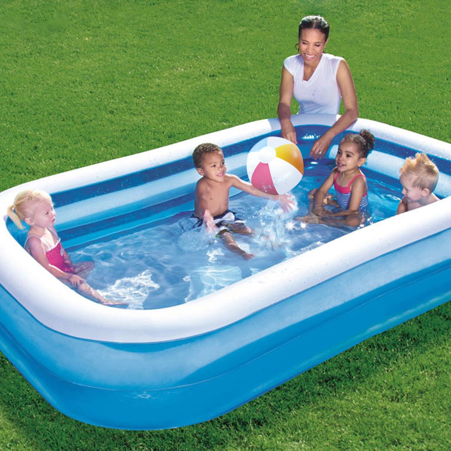 Novelty Place 12 Pack Inflatable Beach Balls 12" Dia. - Summer Beach Pool Party Supplies Pool Toy Fun Floating Toys