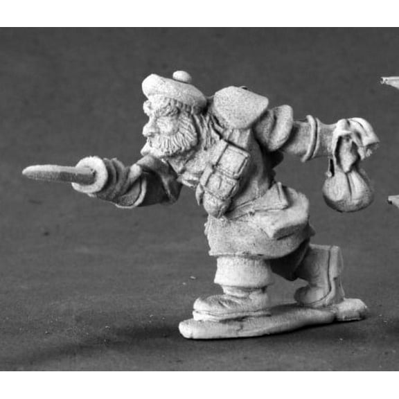 Reaper Miniatures Unpainted Brangus Bronzebeard, Dwarf Thief #03562 Dark Heaven