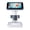 White gray, variant on Participatory Educational Toy Microscope For With 1000x Enlarge Large Screen 720P Camera And Video Seize For Di