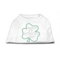 thumbnail image 1 of Happy St. Patrick's Day Rhinestone Shirts White Xxl (18), 1 of 2