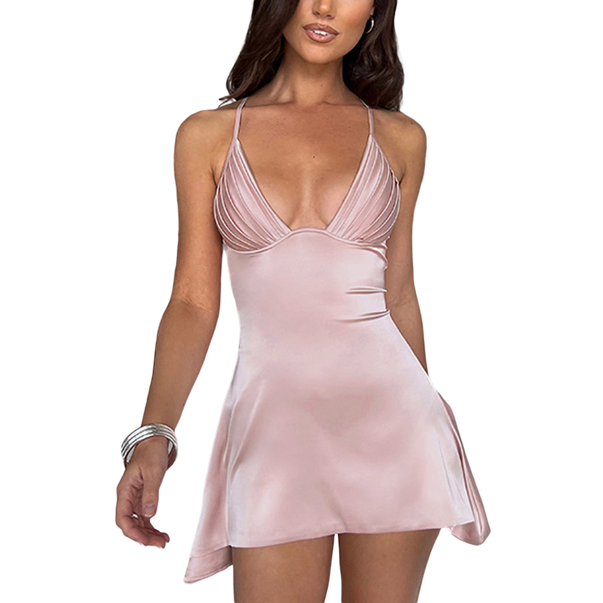 Women's Sexy Long Sleeve Stretch Package Hip Bodycon Mini Dress Summer Ladies Party Club Slin Fit Dress Clubwear