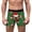 Army Green, variant on HUPOM Mens Underwear Boxer Briefs Male Thongs Medium waist Elastic Waist Printed Boxer Briefs Red XL