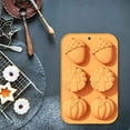 thumbnail image 5 of Halloween Pumpkin Baking Mold - 3D Silicone Candy/Soap/Candle Mould for Thanksgiving & Autumn Treats, Cupcakes & Home Decor, 5 of 9