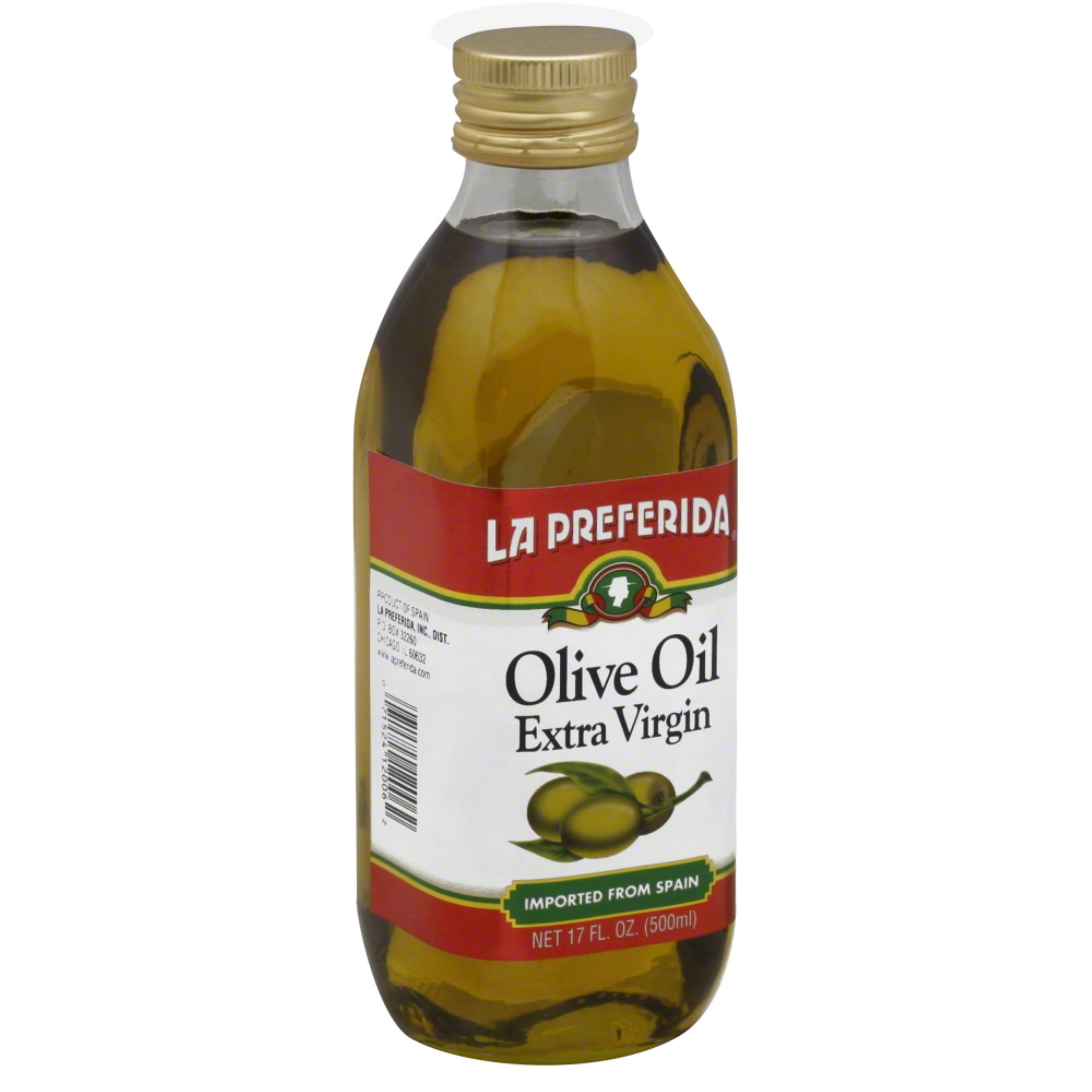 LA PREFERIDA, OIL OLIVE SPANISH, 17 OZ, (Pack of 8)