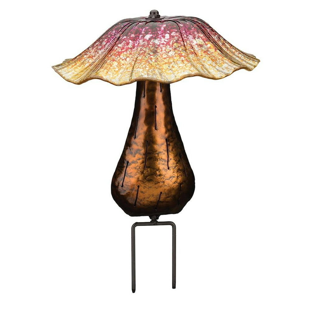 solar toadstool lights