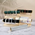 thumbnail image 2 of Mosey Bracelet Display Stand Elegant Jewelry Organization Wooden Base Bangle Watch Storage Holder for Home, 2 of 8