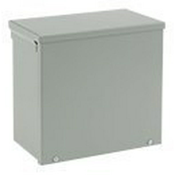 Hoffman A18R186 NEMA 3R Enclosure, Screw Cover, Galvanized, Paint