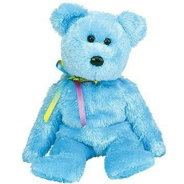 TY Beanie Baby SHERBET the Bear (Blue Version)