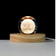 thumbnail image 3 of Lámpara de proyección de luna 3D Bola de cristal Luz nocturna Modelo planeta Regalo de cumpleaños para novio Marido Luz nocturna Galaxia Planeta Lámpara artística para niños Amigos Parejas, 3 of 5