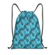 thumbnail image 1 of Fotbe Seahorse Bolsa Mochila con Cordón Estampada, Bolsa de Gimnasio Deportiva, Bolsa Cinch, Bolsa con Cordón para Hombres y Mujeres-Small, 1 of 6