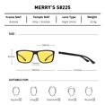 thumbnail image 2 of Gafas de sol MERRY'S Rectangulares Polarizadas UV400 S8225 para hombre y mujer, 2 of 6